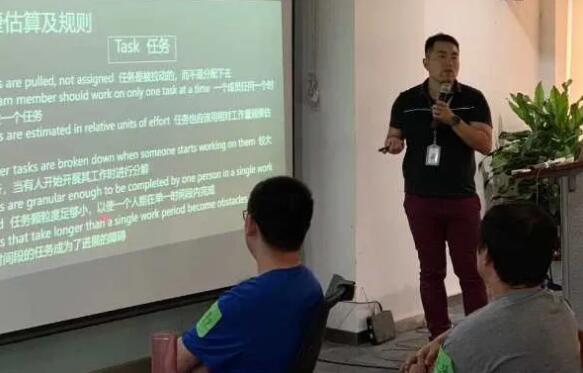 清晖刘伟老师工作中