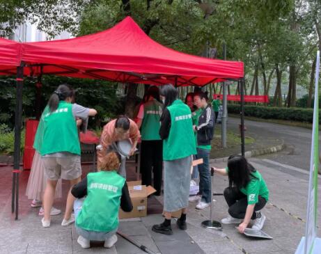 PMP考场搭建防疫检查点